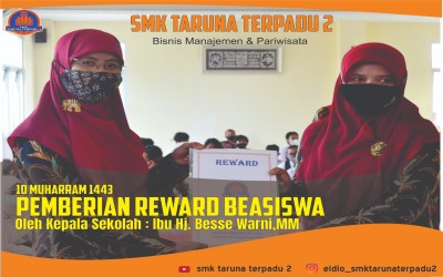 Pemberian Reward untuk Civitas SMK TARUNA TERPADU 2